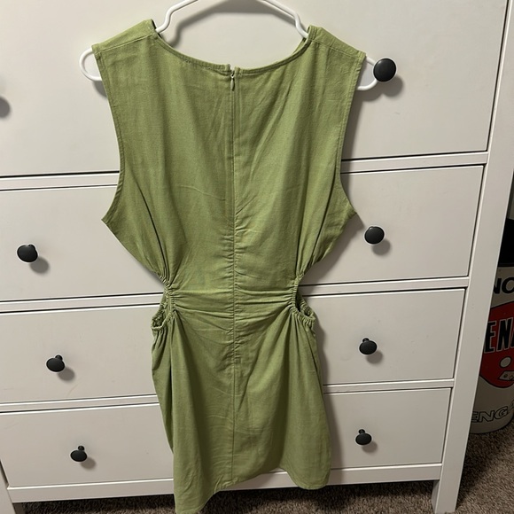 Princess Polly Mayzie Mini Dress Green - Picture 4 of 4